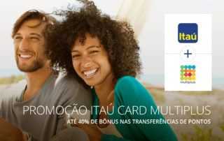 promocão Itaú Card Multiplus